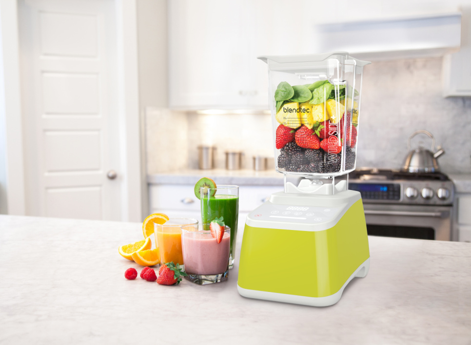 Blender, Designer 625, Chartreuse - Blendtec in der Gruppe Küchengeräte / Mixen & Hacken / Mixer bei The Kitchen Lab (1422-27524)