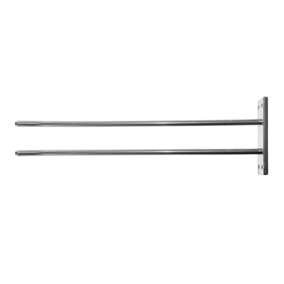 Glasbügel für die Wandmontage - Silber, 3 Gläser - Hippie de Luxe