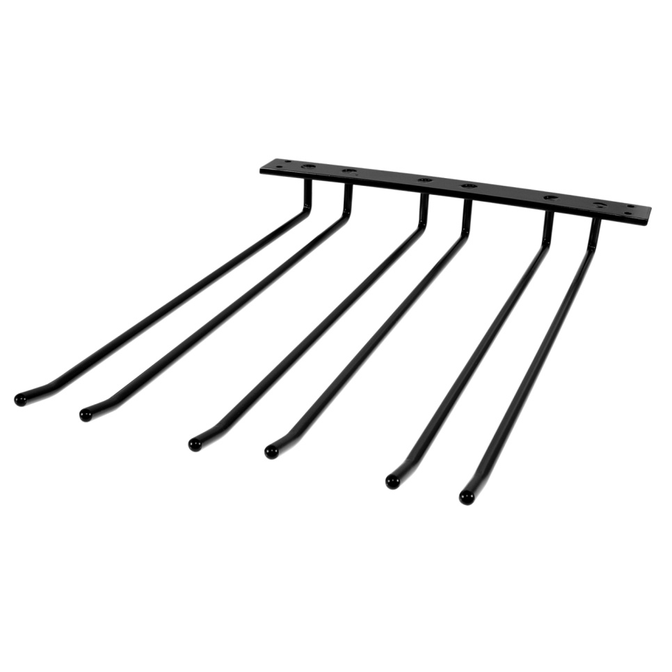 Glasbügel für Dachmontage - Schwarz, 12 Stcs Glas - Hippie de Luxe in der Gruppe Kücheneinrichtung / Einrichtung - Glasaufhänger bei The Kitchen Lab (1422-27541)
