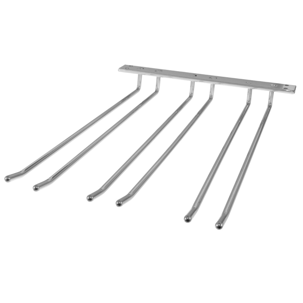 Glasbügel für Dachmontage - Silber, 12 Stcs Glas - Hippie de Luxe in der Gruppe Kücheneinrichtung / Einrichtung - Glasaufhänger bei The Kitchen Lab (1422-27542)