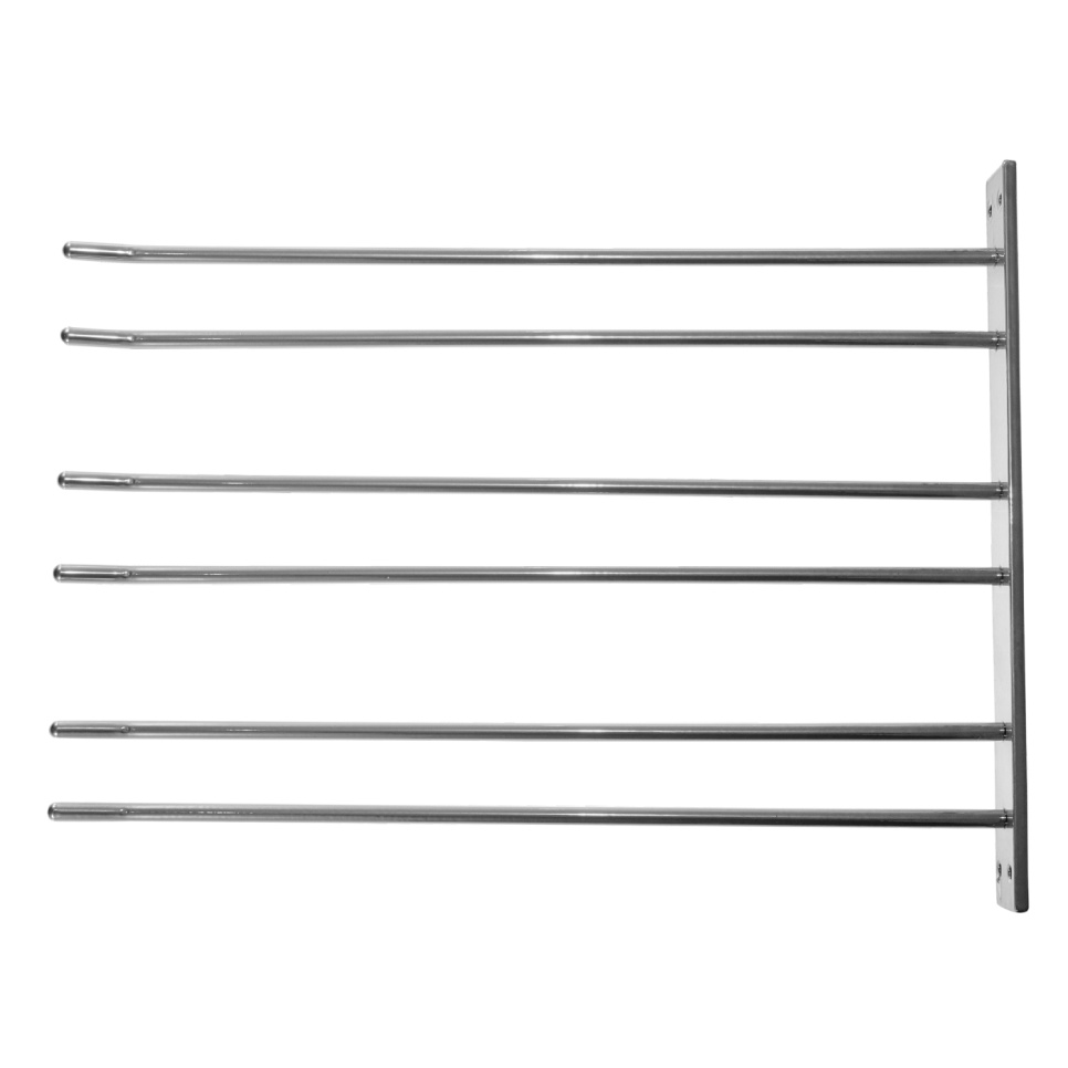 Glasbügel für die Wandmontage - Silber, 12 Stcs Glas - Hippie de Luxe