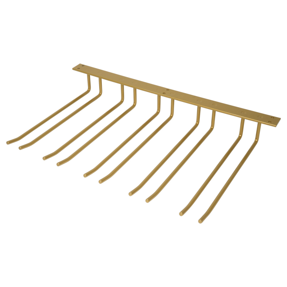 Glasbügel für Dachmontage - Gold, 15 Gläser - Hippie de Luxe in der Gruppe Kücheneinrichtung / Einrichtung - Glasaufhänger bei The Kitchen Lab (1422-27547)