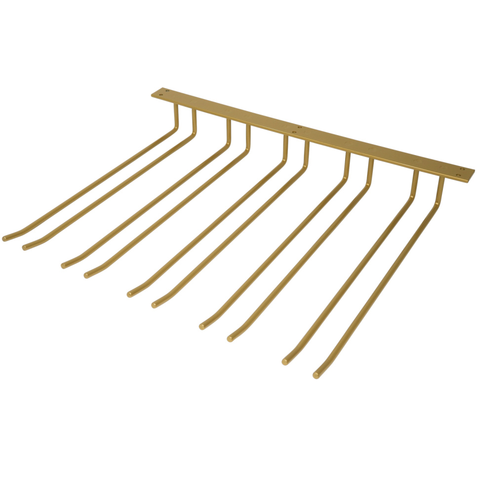 Glashalter für Dachmontage - Gold, 20 Gläser - Hippie de Luxe in der Gruppe Kücheneinrichtung / Einrichtung - Glasaufhänger bei The Kitchen Lab (1422-27553)