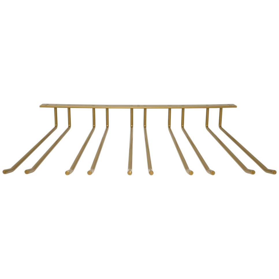 Glashalter für Dachmontage - Gold, 20 Gläser - Hippie de Luxe