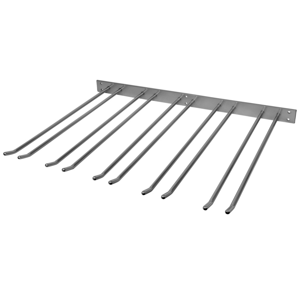 Glasbügel für die Wandmontage - Silber, 20 Gläser - Hippie de Luxe in der Gruppe Kücheneinrichtung / Einrichtung - Glasaufhänger bei The Kitchen Lab (1422-27554)