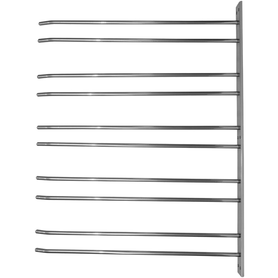 Glasbügel für die Wandmontage - Silber, 20 Gläser - Hippie de Luxe
