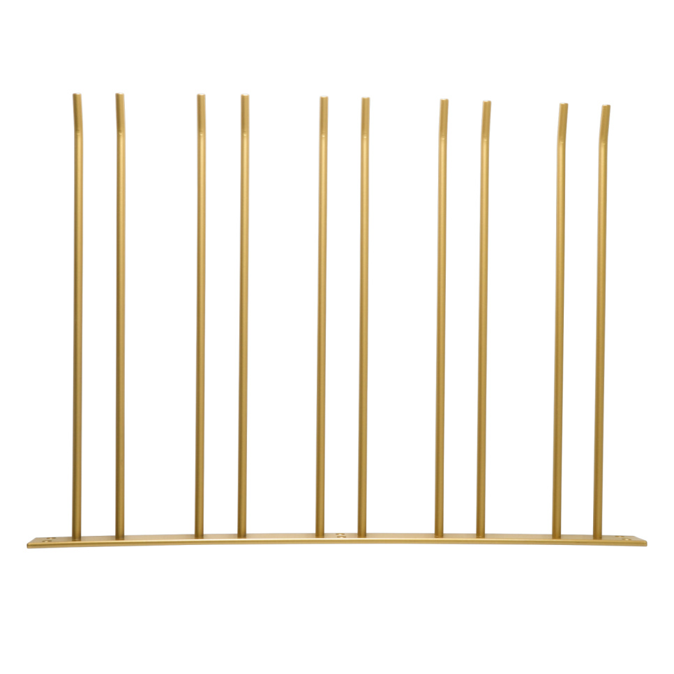 Glasbügel für die Wandmontage - Gold, 20 Gläser - Hippie de Luxe