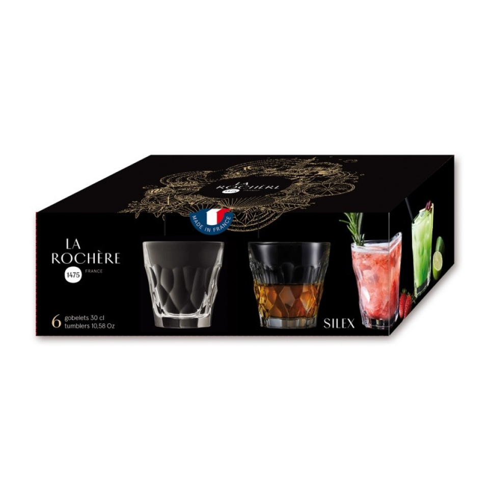 Wasserglas, Silex, 6er-Pack - La Rochère