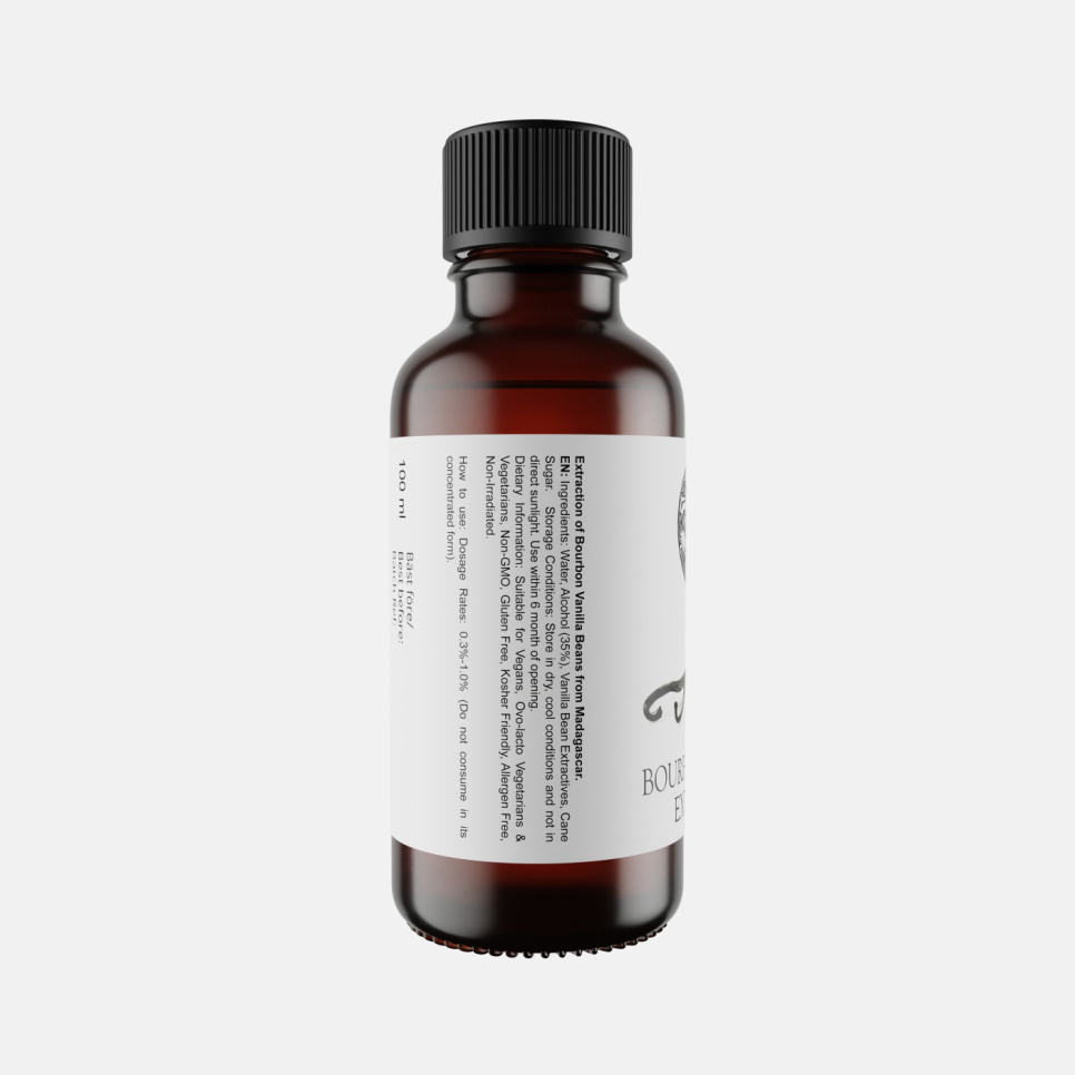 Bourbon-Vanille-Extrakt, 100 ml - The Kitchen Lab