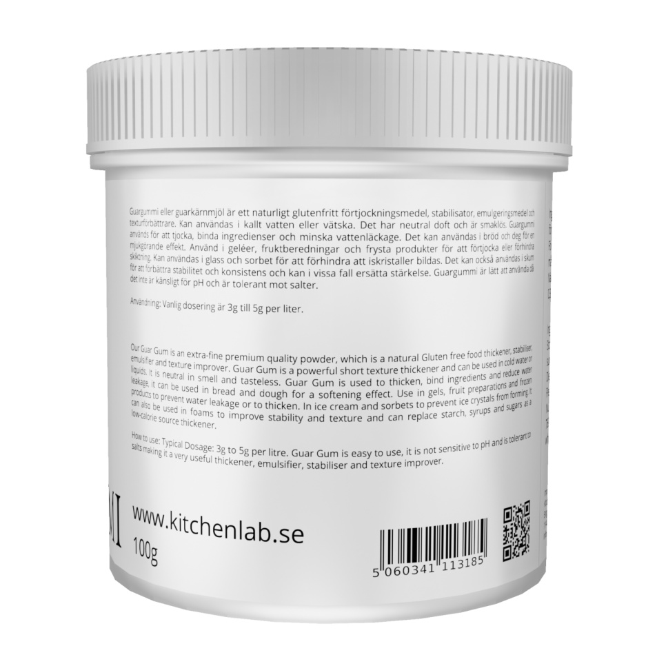 Guarkernmehl (E412) - The Kitchen Lab