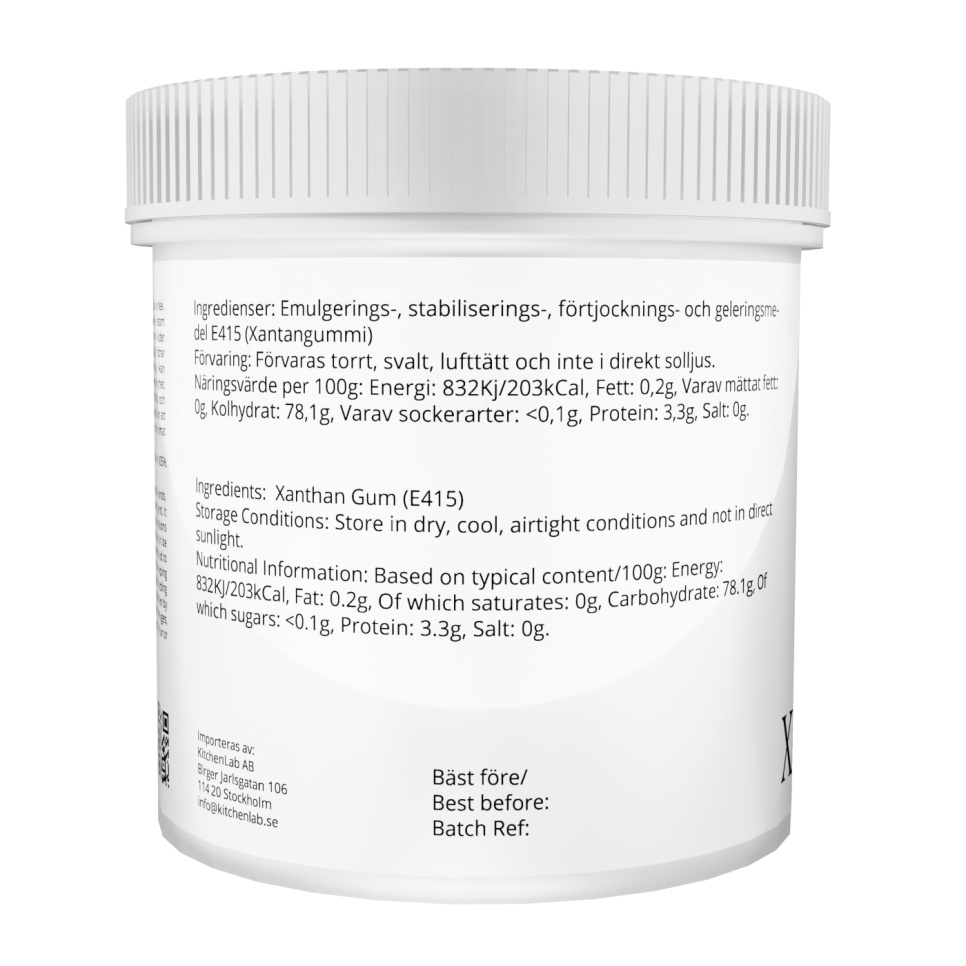 Xanthangummi (E415) - The Kitchen Lab