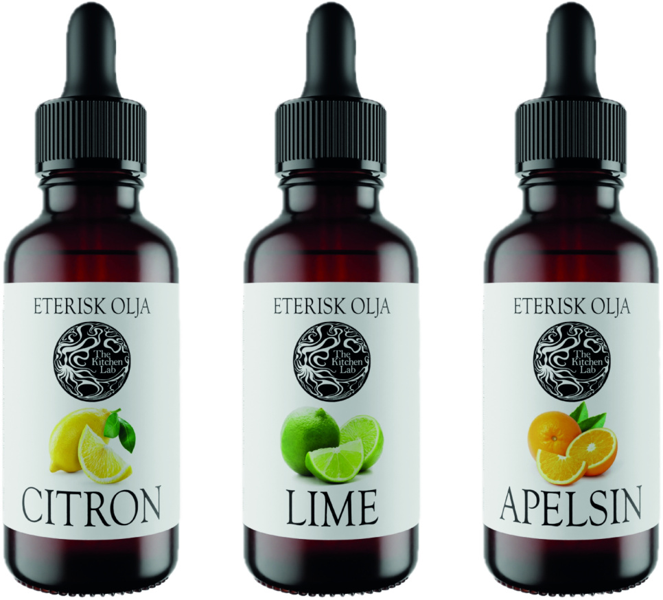 Ätherische Aromaöle, 30 ml - The Kitchen Lab in der Gruppe Kochen / Molekularküche / Molekulare Inhaltsstoffe bei The Kitchen Lab (1429-16779)