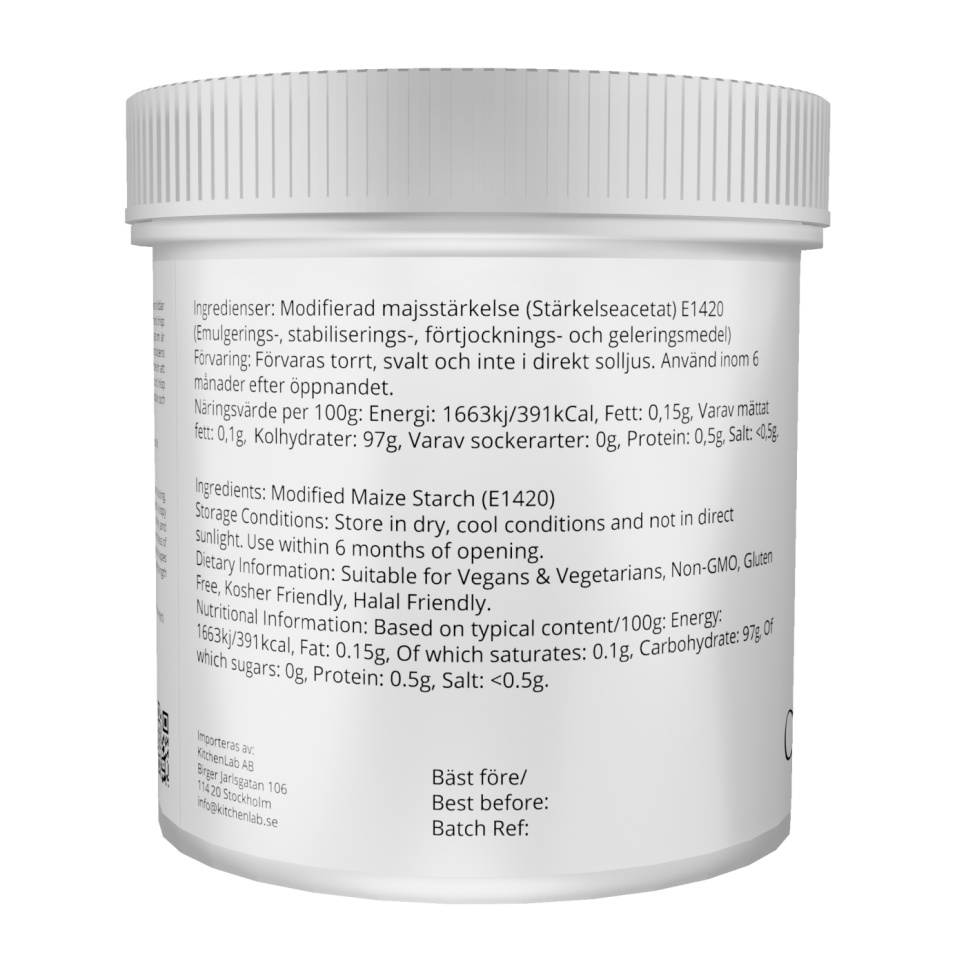 Knusperfilmpulver (E1420) - The Kitchen Lab