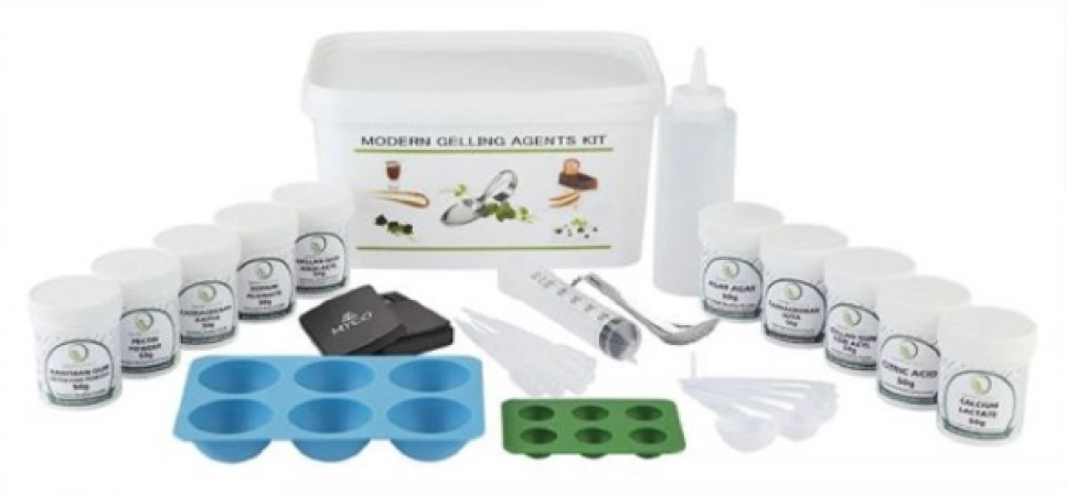 Moderne Geliermittel, Inhaltsstoffsatz - The Kitchen Lab in der Gruppe Kochen / Molekularküche / Starter-Kits für die Molekularküche bei The Kitchen Lab (1429-17537)