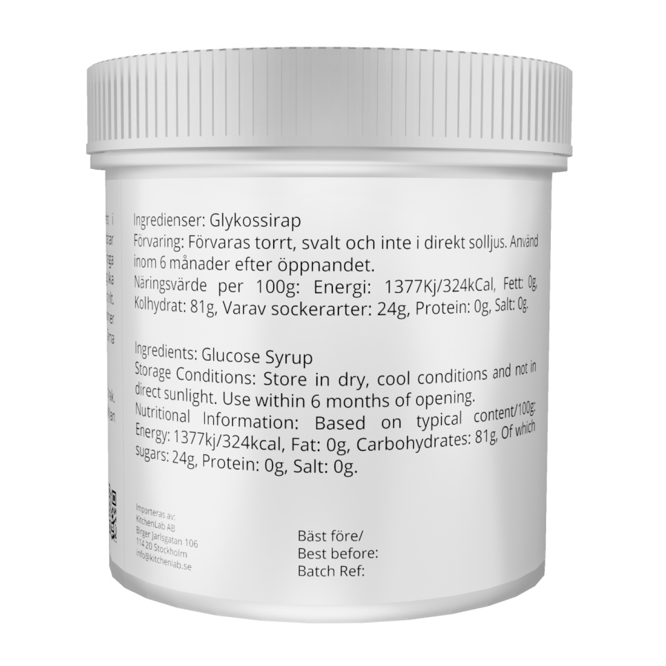 Glykosesirup - The Kitchen Lab - 1 kg