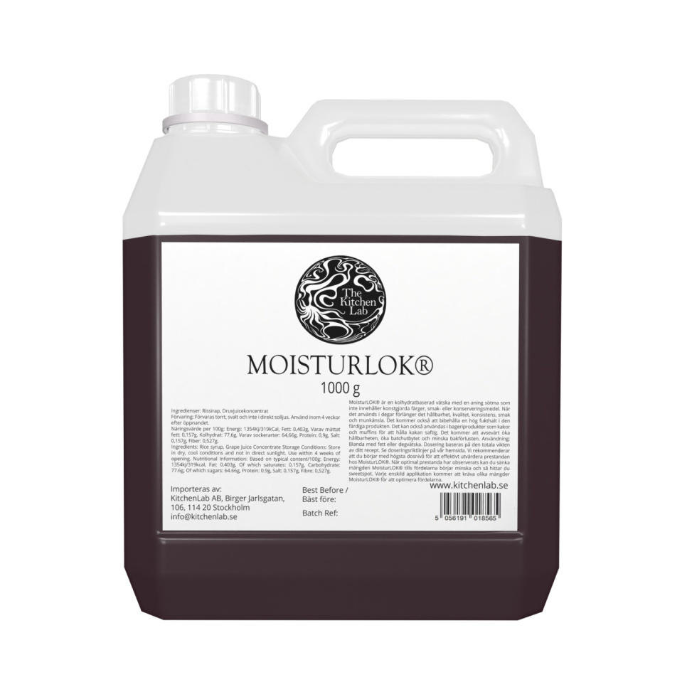 MoisturLOK® (Sirup) - The Kitchen Lab - 1000 g in der Gruppe Kochen / Molekularküche / Molekulare Inhaltsstoffe bei The Kitchen Lab (1429-27696)