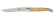 Satz mit 2 Messern. Griff in Beige und Schokolade - Forge de Laguiole