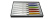 Satz von 6 handgefertigten Steakmessern, Micarta-Griffe - Forge de Laguiole