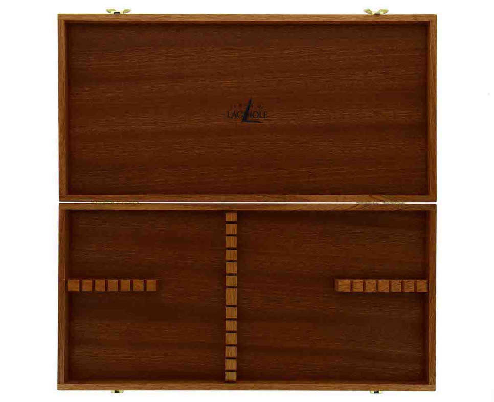 Aufbewahrungsbox 05 für 24 Besteckteile, Sapele-Holz - Forge de Laguiole in der Gruppe Tischgedeck / Besteck / Besteckaufbewahrung bei The Kitchen Lab (1446-15876)