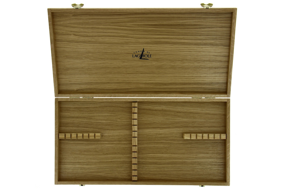 Aufbewahrungsbox 03 für 24 Besteckteile, Eiche - Forge de Laguiole