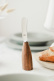 Buttermesser mit Nussbaumgriff, Lou Bure - Forge de Laguiole