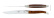 Zwei Messer, Tuja Griff, poliert, Tradition - Forge de Laguiole