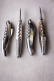 Sommeliermesser aus Knochen, damasziert mit Dekoration, Sammlung - Forge de Laguiole
