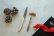Klappmesser und Kellnermesser aus Mammuthorn, damasziert - Forge de Laguiole