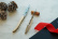 Klappmesser und Kellnermesser aus Mammuthorn, damasziert - Forge de Laguiole