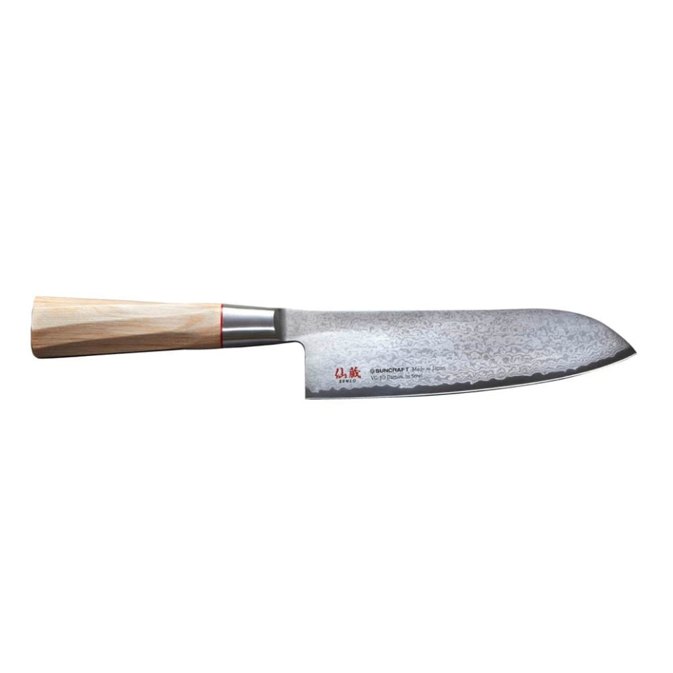 Santoku, 16,5 cm - Suncraft Swirl in der Gruppe Kochen / Küchenmesser / Santoku-Messer bei The Kitchen Lab (1450-25148)