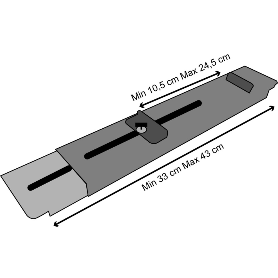 Spülenbrücke, Halter für Schleifstein - Surudoi