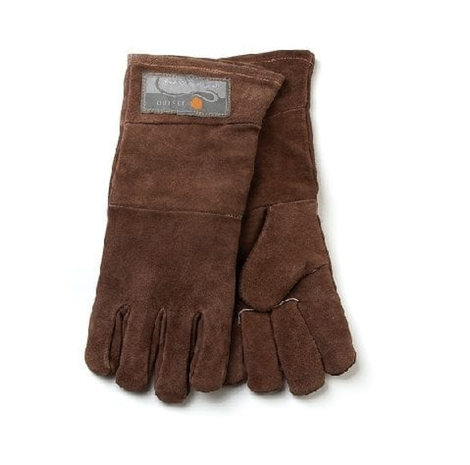 Grillhandschuhe aus Leder, 2er-Pack in der Gruppe Kochen / Küchentextilien / Pfannenhalter & Grillhandschuhe bei The Kitchen Lab (1451-12771)
