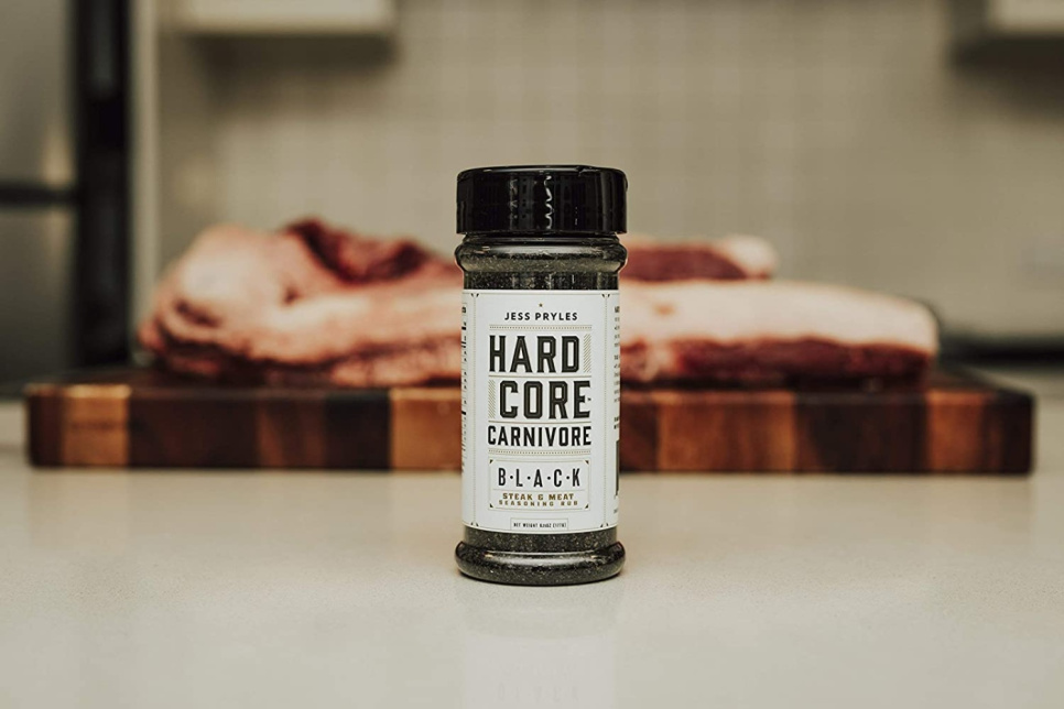 Hardcore Carnivore Black, Rub für Rind/Braten/BBQ, 369 g – Jess Pryles