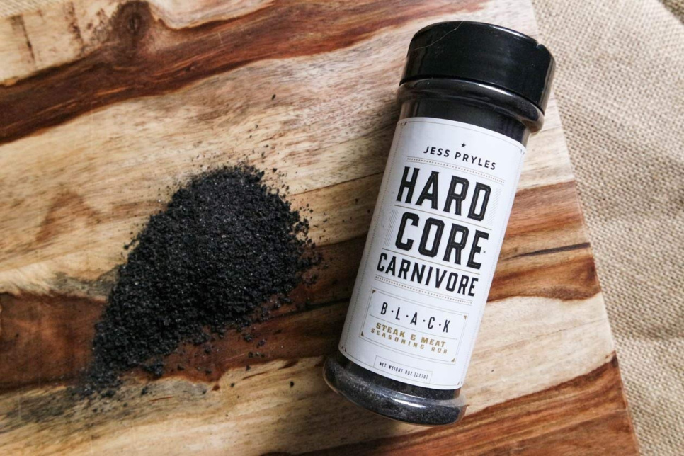 Hardcore Carnivore Black, Rub für Rind/Braten/BBQ, 369 g – Jess Pryles