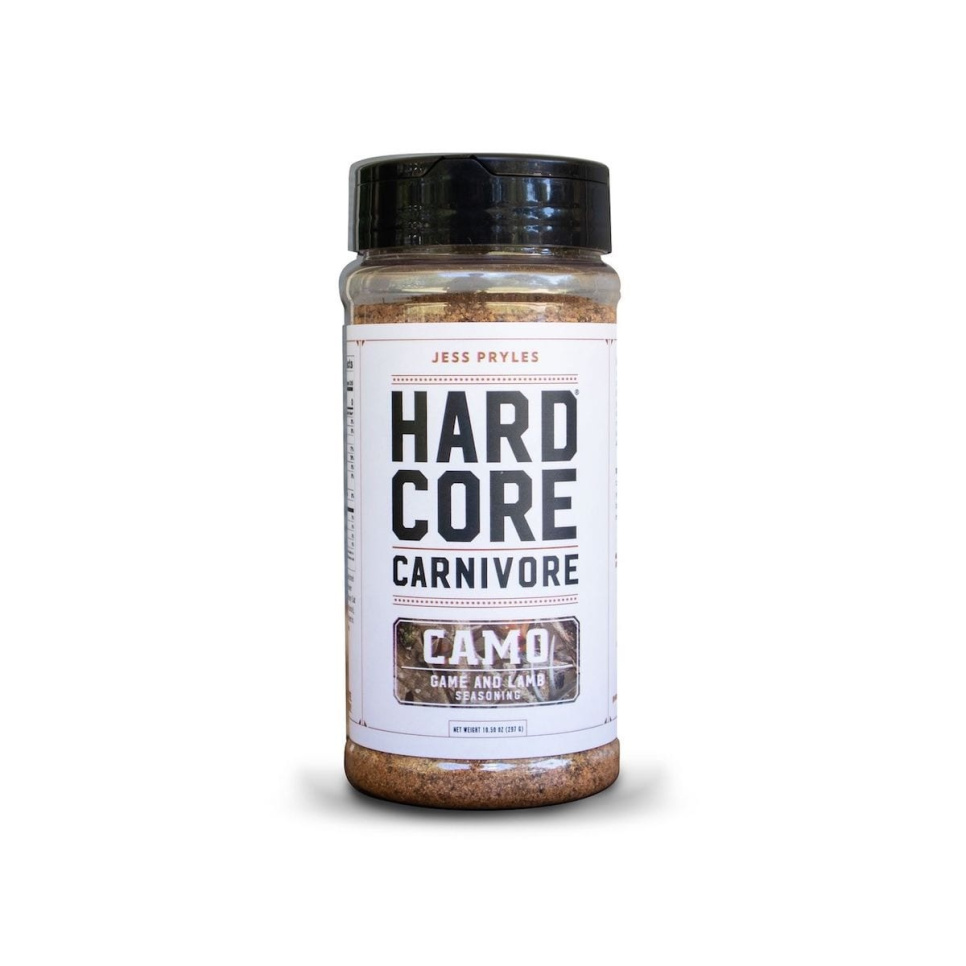 Hardcore Carnivore Camo Game/Lamb Rub 298g - Jess Pryles in der Gruppe Kochen / Gewürze & Aromen bei The Kitchen Lab (1451-24493)