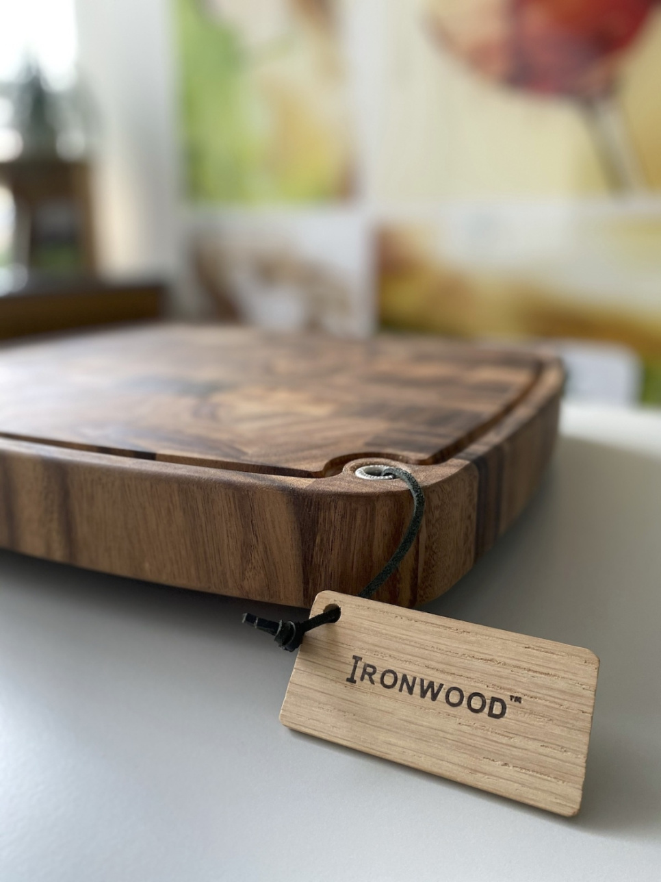 Hackblock aus Akazie, Gourmet Carolina - Ironwood