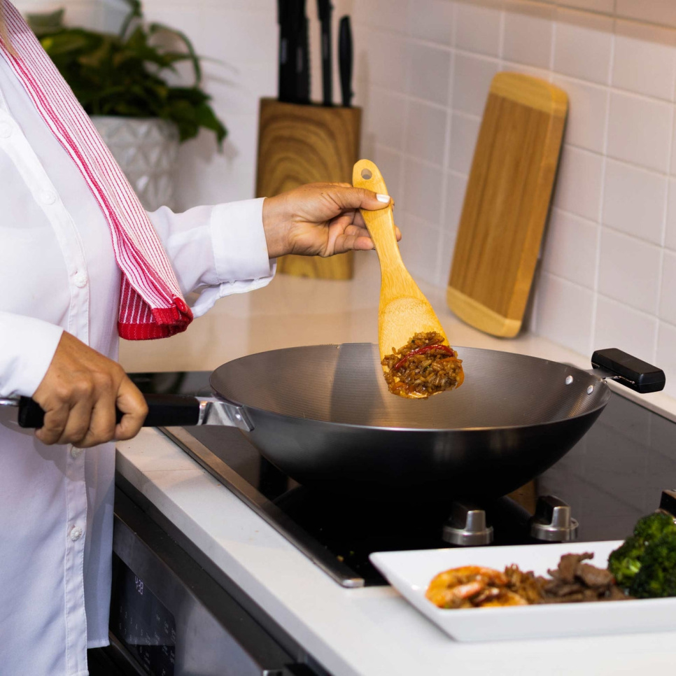 Wok aus Kohlenstoffstahl, 30 cm - Joyce Chen