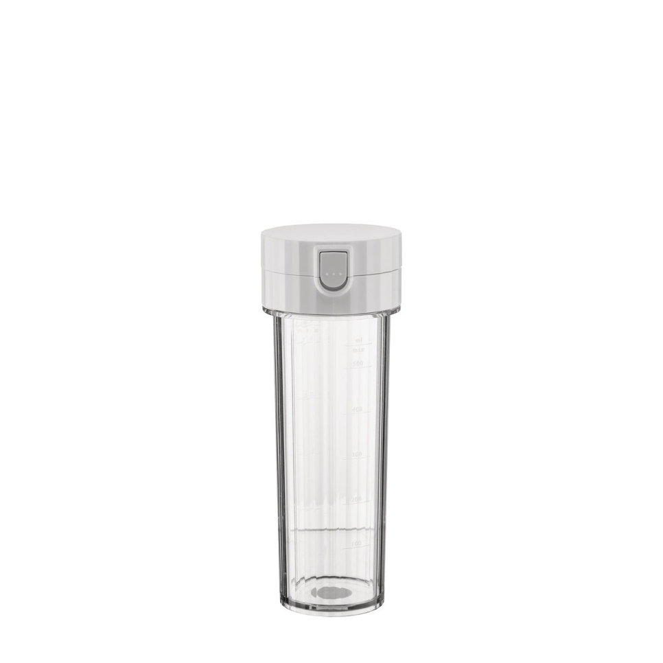 Extra Flasche für Personal Blender, Plissé, Weiß - Alessi in der Gruppe Küchengeräte / Mixen & Hacken / Mixer bei The Kitchen Lab (1466-31442)