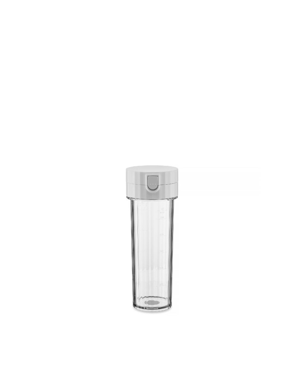 Extra Flasche für Personal Blender, Plissé, Weiß - Alessi