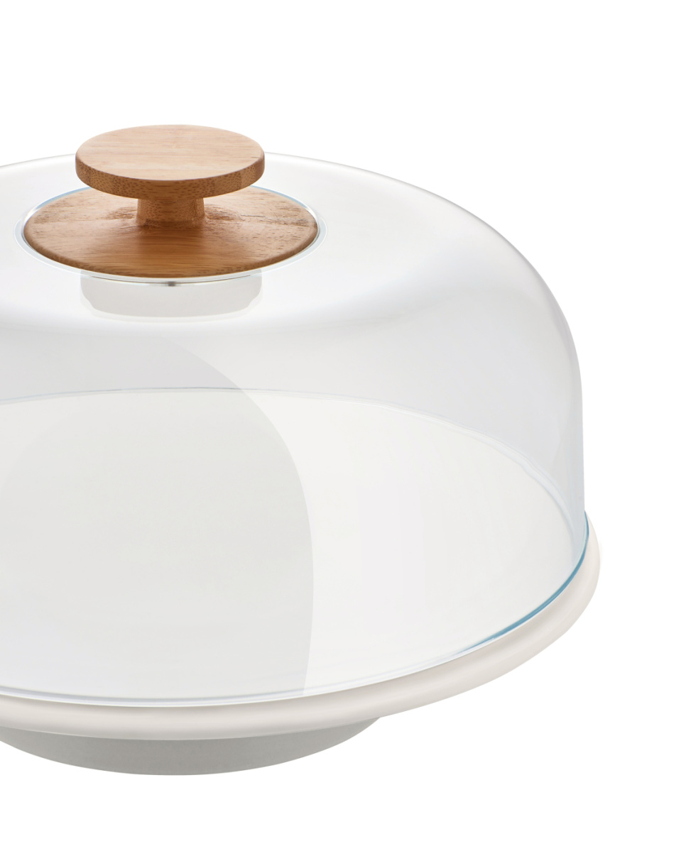 Tortenplatte mit Plexiglas-Kuppel, Mattina - Alessi