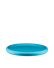 Serviertablett aus eloxiertem Aluminium, Discolo – Alessi – Blau