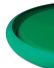 Serviertablett aus eloxiertem Aluminium, Discolo – Alessi – Blau