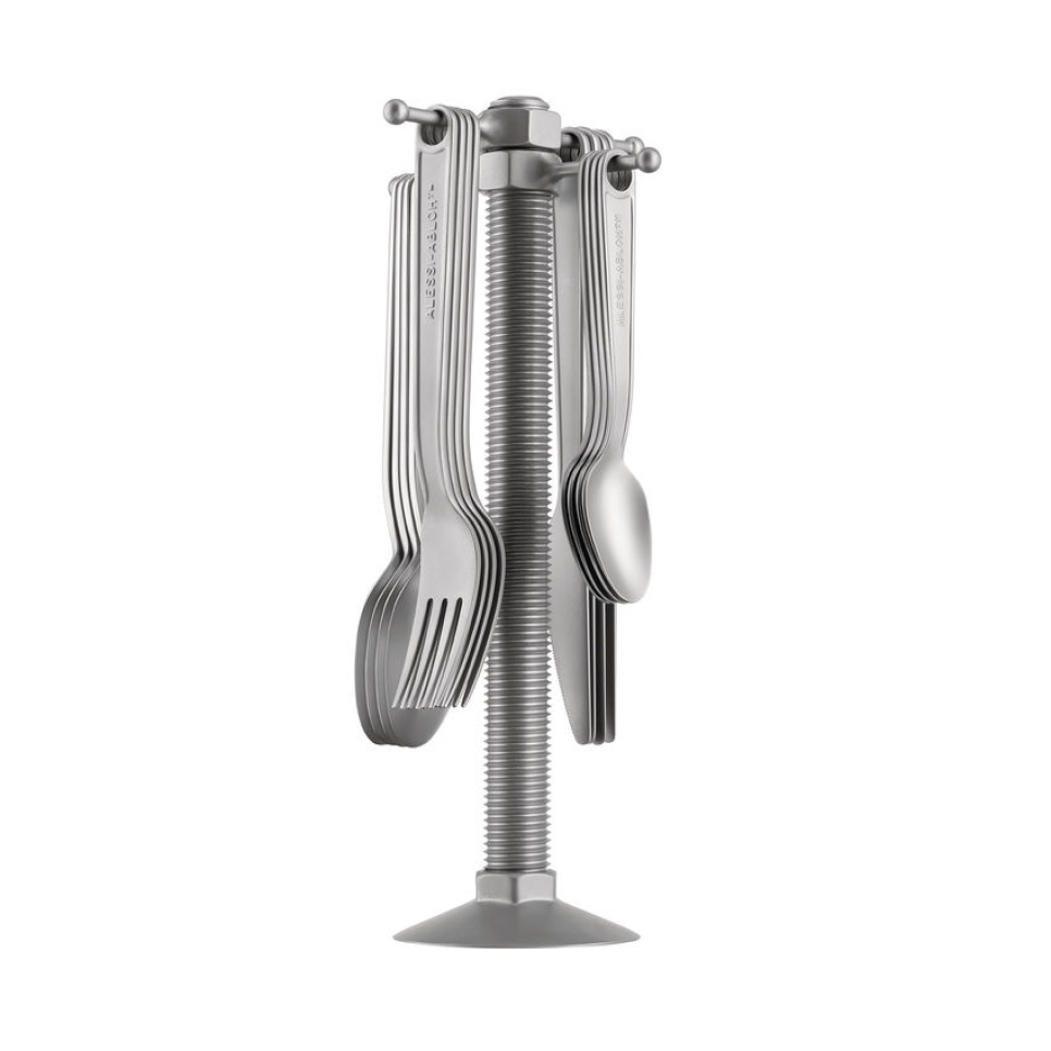 Besteckset 16-teilig + Ständer, Conversational Objects - Alessi