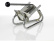 Pommesschneider 8x8 mm, Tischständer