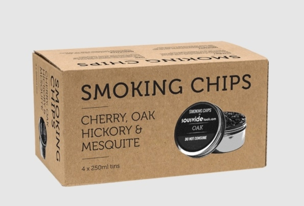 Räucherchips für The Smoking Gun, vier Sorten in der Gruppe Küchengeräte / Andere Küchengeräte / Smoking Guns bei The Kitchen Lab (1512-12384)