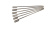 Flachspieße, 45cm, 6er-Pack - Kasai