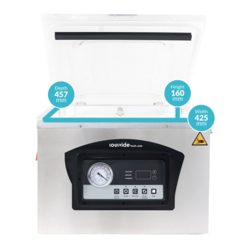 Kammer-Vakuummaschine, Fresco 400+ - SousVideTools