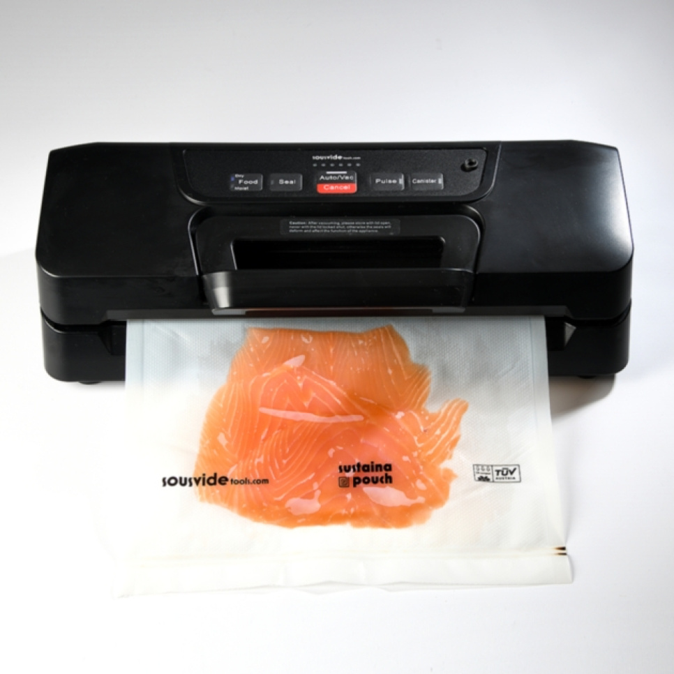 Kompostierbare Vakuumbeutel für Sous-Vide auf Rolle, 28 cm x 5 m - SousVideTools