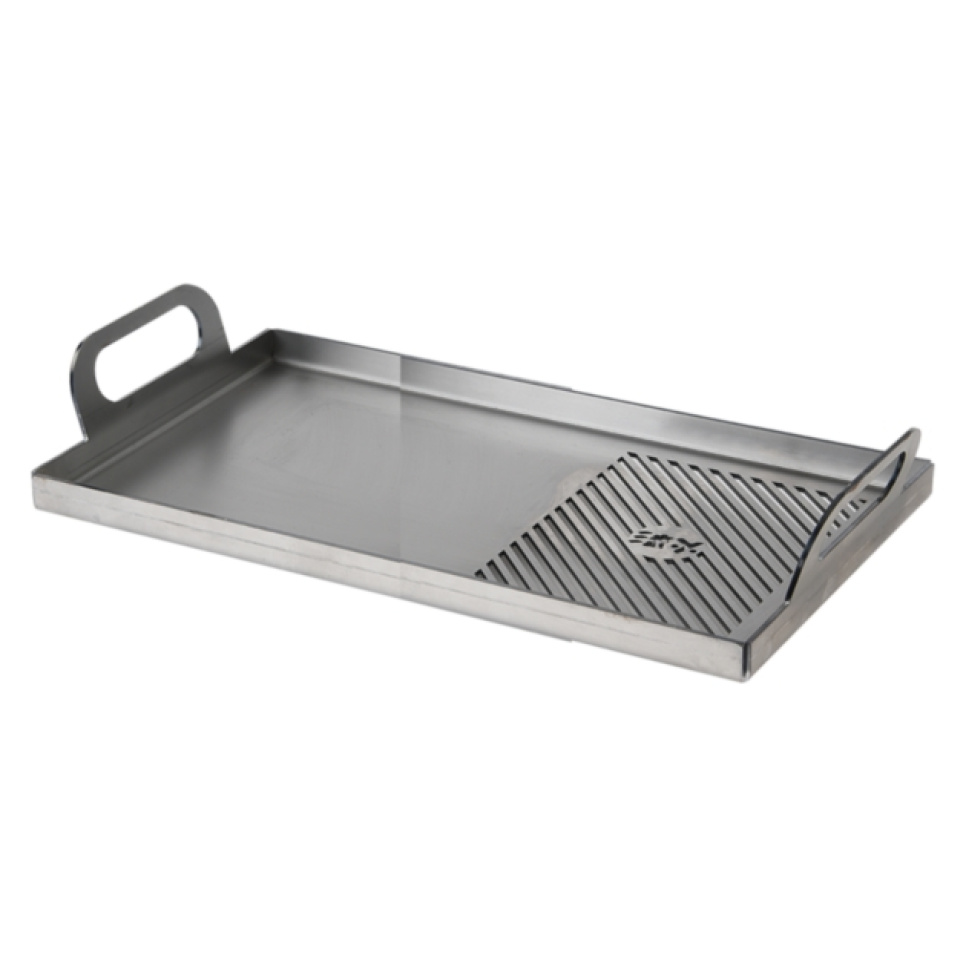 Bratentisch / Plancha für Medium lang, 50/50 - Kasai in der Gruppe Grills, Herde & Öfen / Grillzubehör bei The Kitchen Lab (1512-31947)