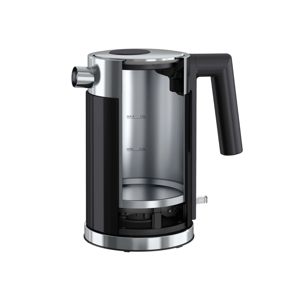 Wasserkocher 1 L, Schwarz - Graef